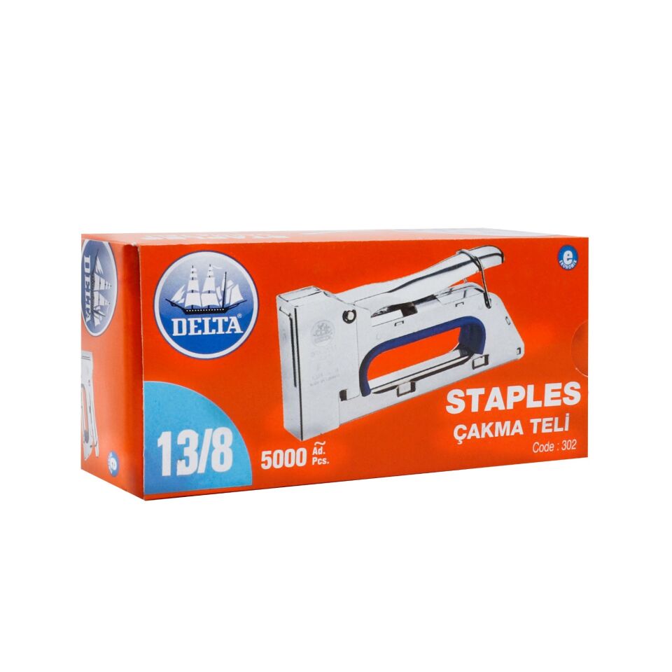 Delta Zımba Teli 13/8 (5000 Adet) (24 Paket)