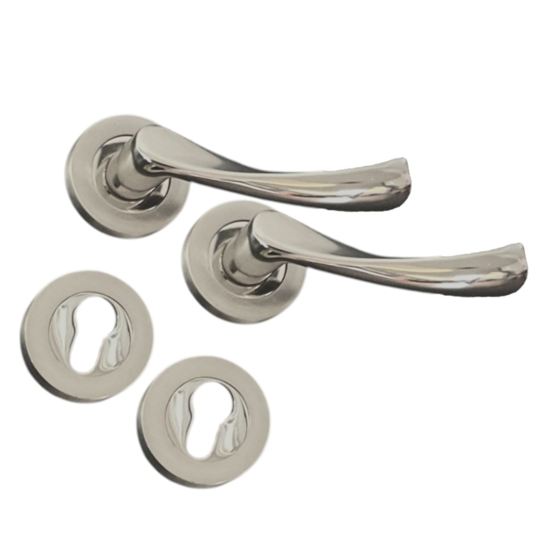 İnan Eda As201r Rozetli Nikel Saten Yale