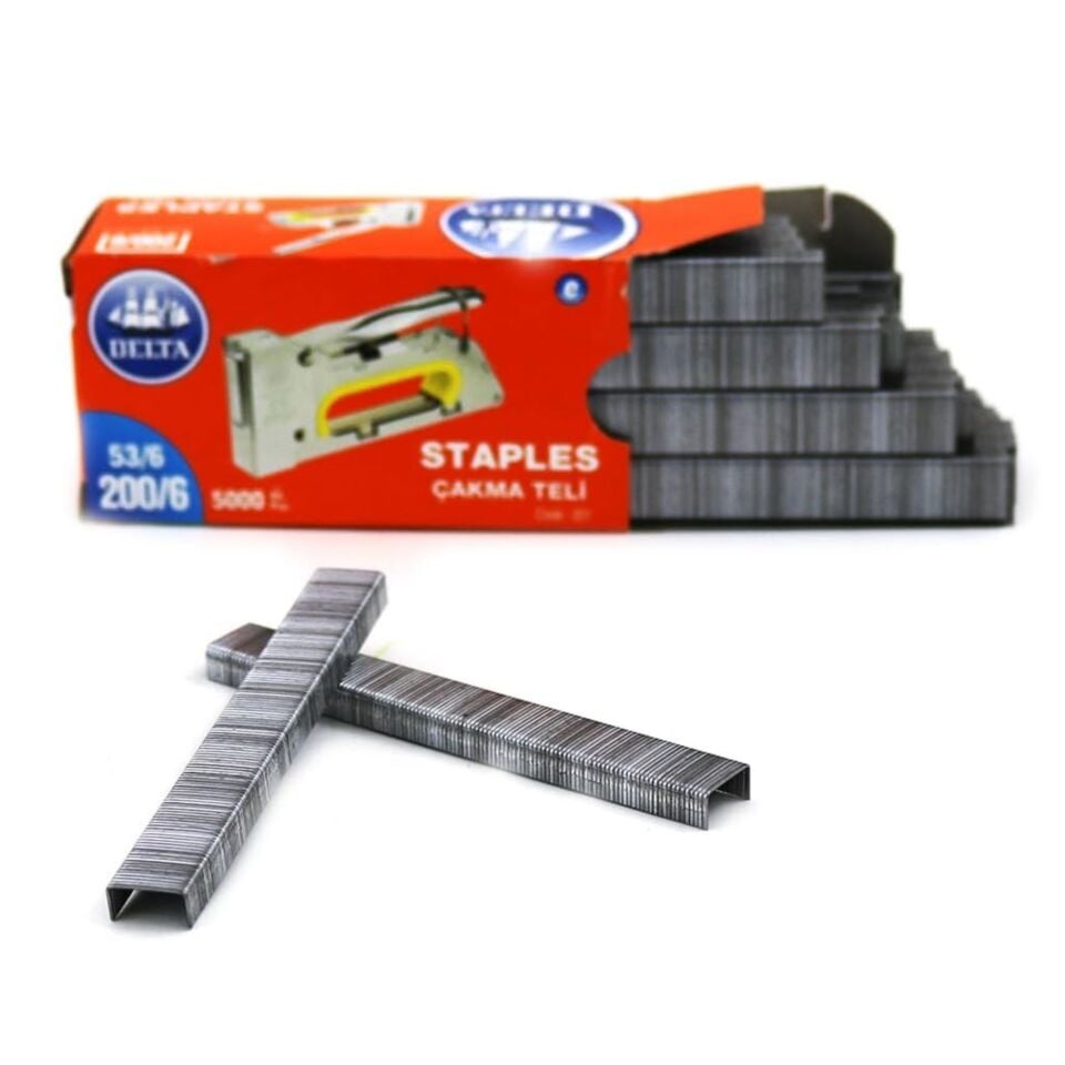 Delta Zımba Teli 200/6 (5000 Adet)