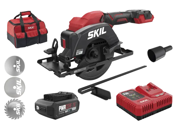 SKIL COMPACT 3540DA AKÜLÜ DAİRE TESTERE 120MM ÇANTALI SET