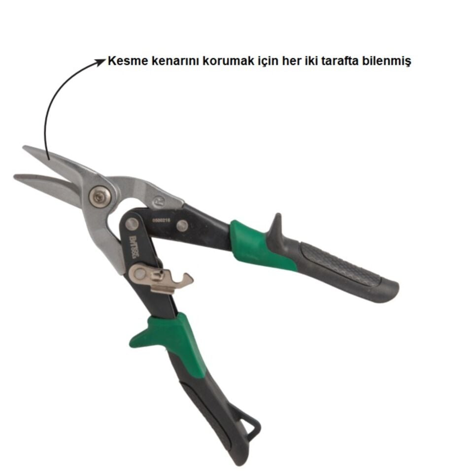 B-tech Kaportacı Sac Makası 250 Mm Sağ 500216