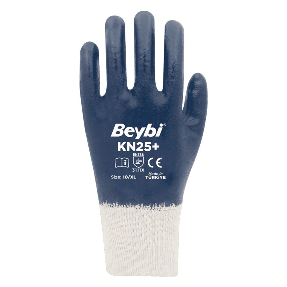 Beybi KN25+(PLUS) Nitril Eldiven Lacivert NO:9 (288 Çift)