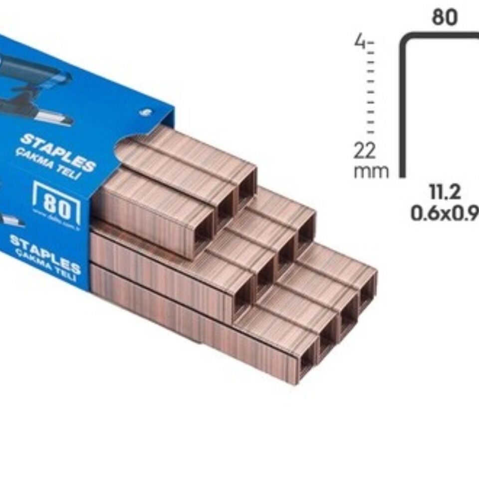 Delta Zımba Teli 80/4 (5600 Adet)
