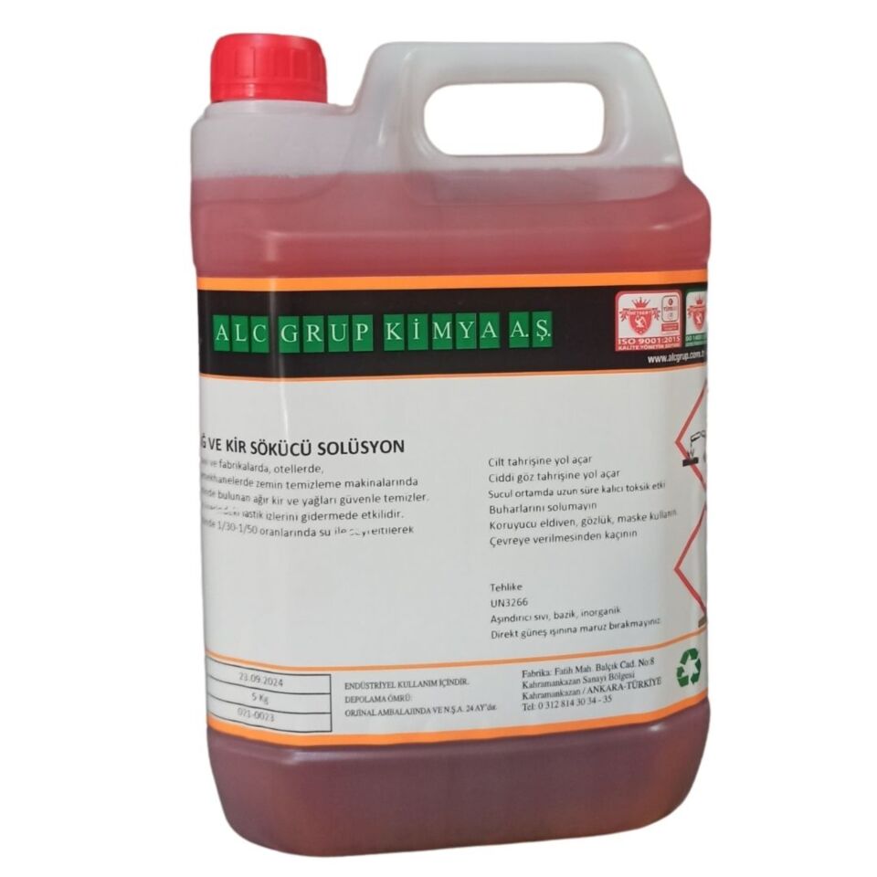 Alc Ağır Kir Ve Yağ Sökücü 5 Kg S-90