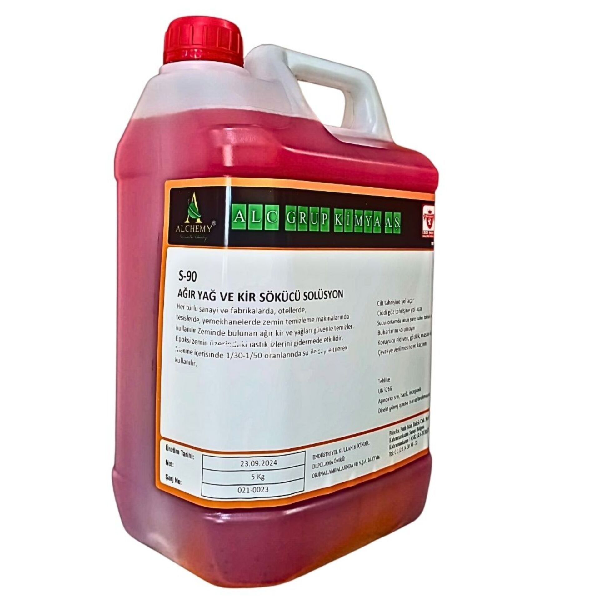 Alc Ağır Kir Ve Yağ Sökücü 5 Kg S-90