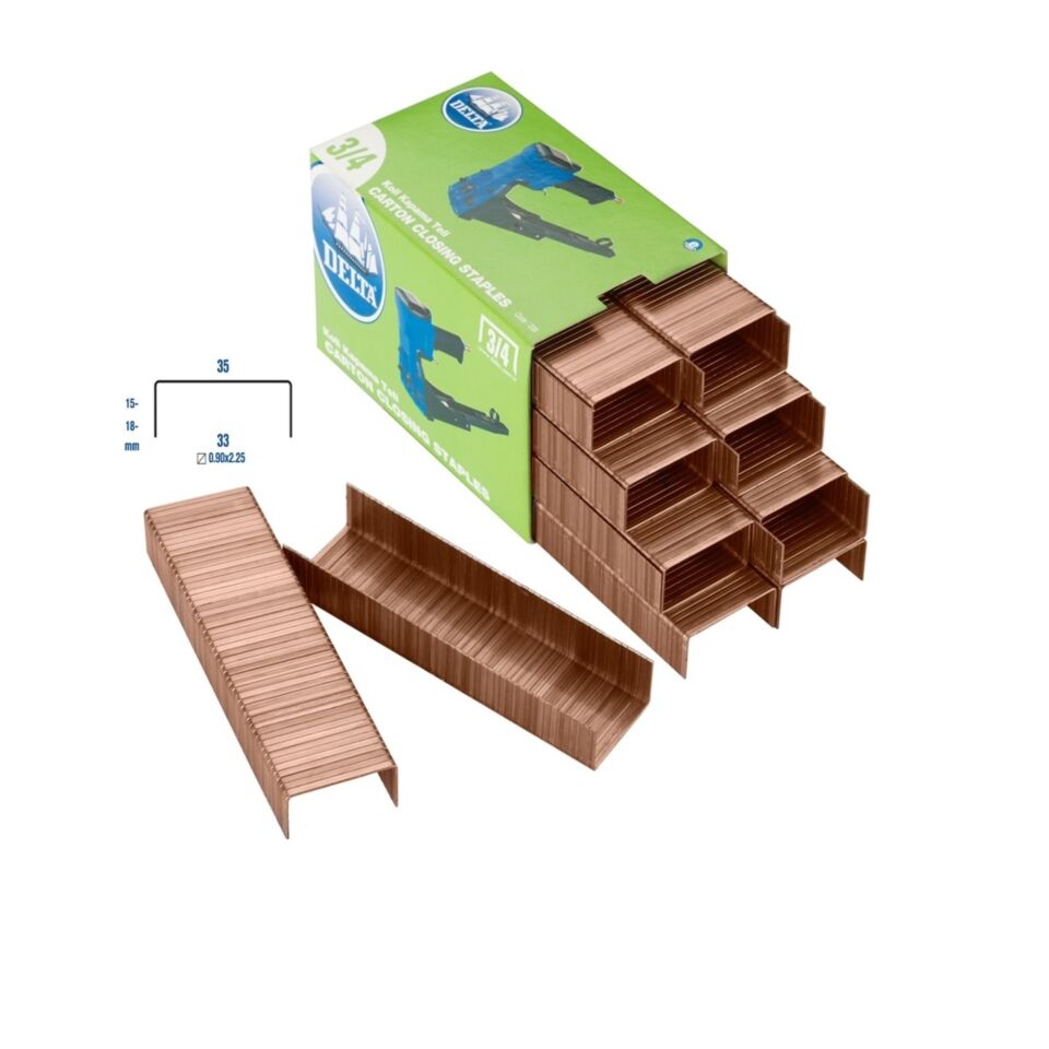 Delta Zımba Teli Koli Kapama 3/4 (35/18) 800 Adet
