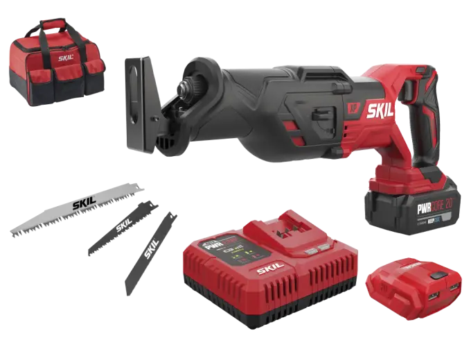 SKIL XP 3480DB AKÜLÜ KILIÇ TESTERE ÇANTALI SET