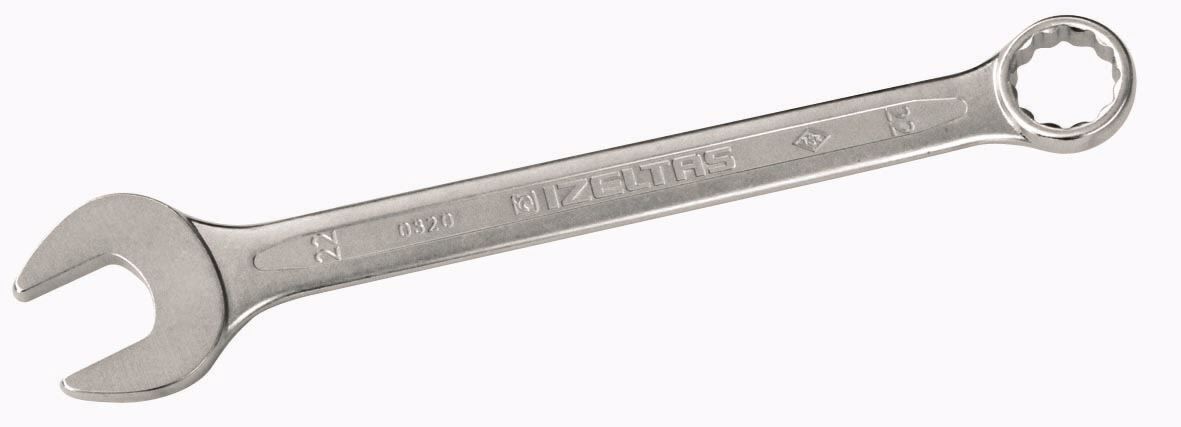 İzeltaş 27 mm Kombine Anahtar Kısa Boy - 0320020027