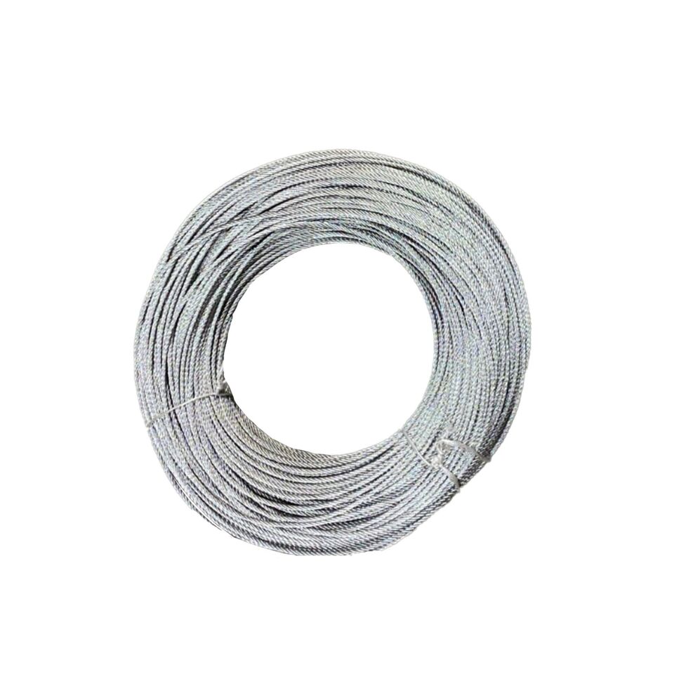 Galveniz Çelik Halat 5 Mm