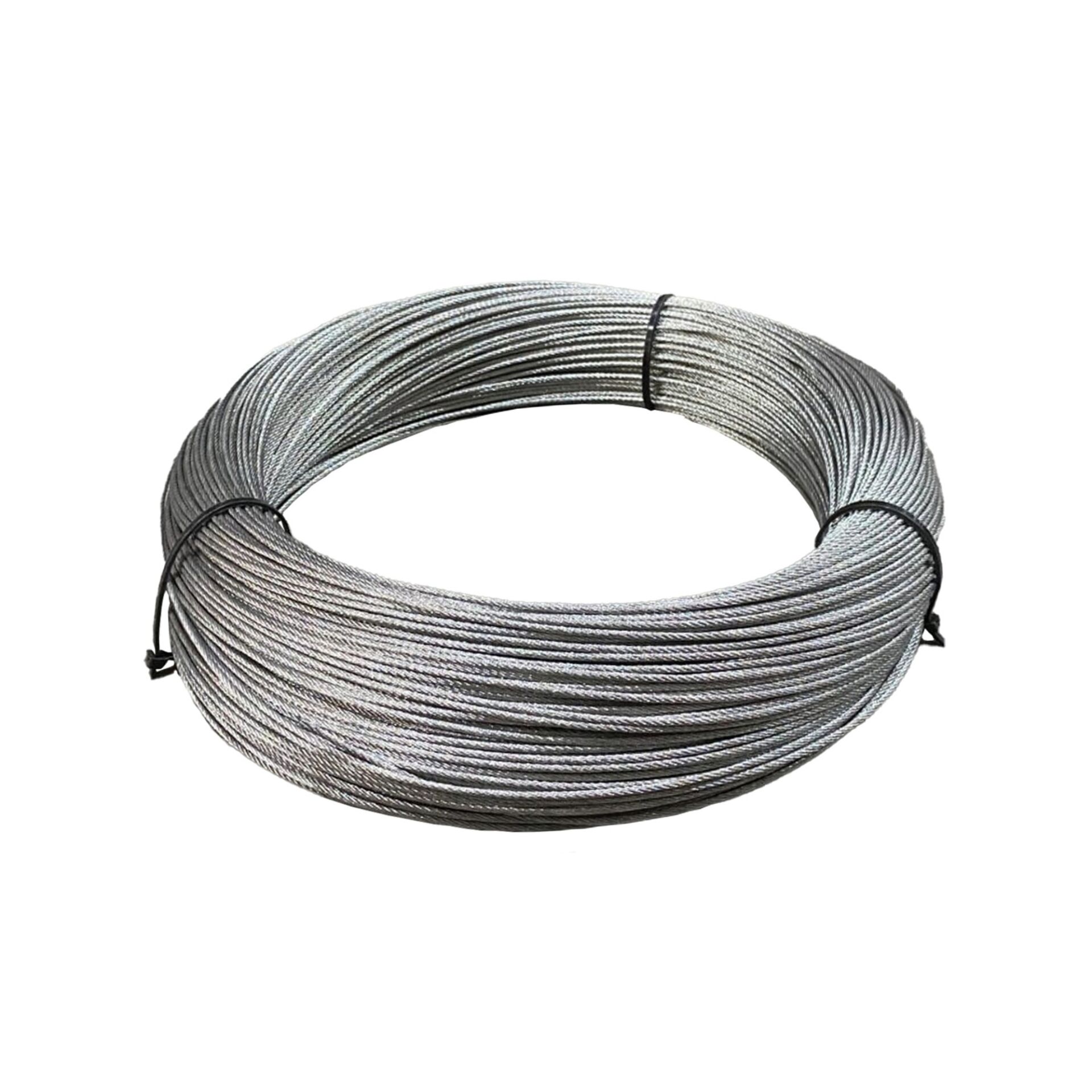 Galveniz Çelik Halat 8 Mm