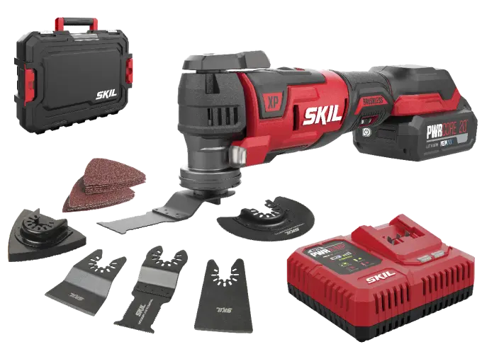 SKIL XP 3650GA AKÜLÜ RASPALAMA ÇANTALI SET