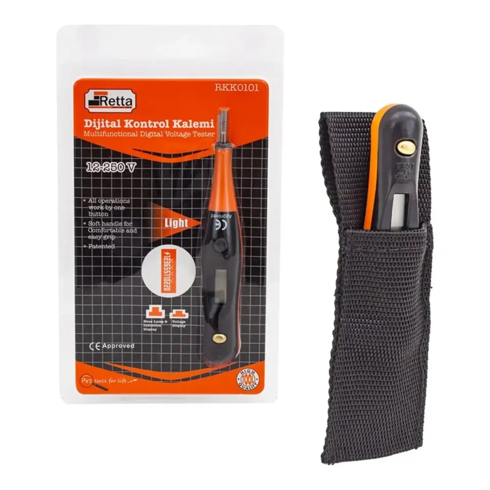 Retta Rkk0101 Kontrol Kalemi Dijital 12-250v
