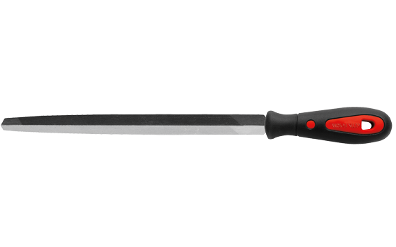 Ceta Form Üç Köşe Testere Eğesi (Kalın Diş) 7'' - 175 mm (Ergonomik Saplı) - J65-107H