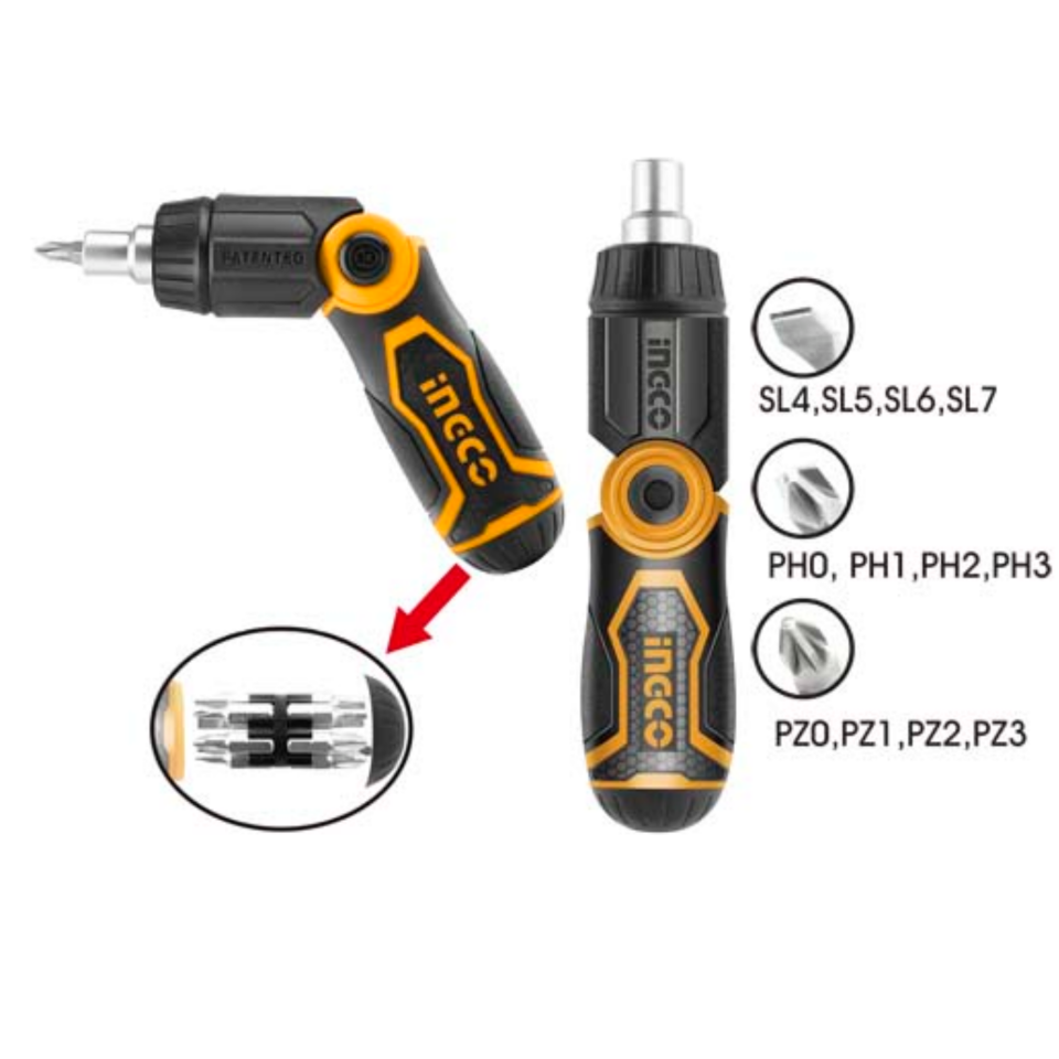 İngco Akısd1208 Tornavida Seti 13 Lü