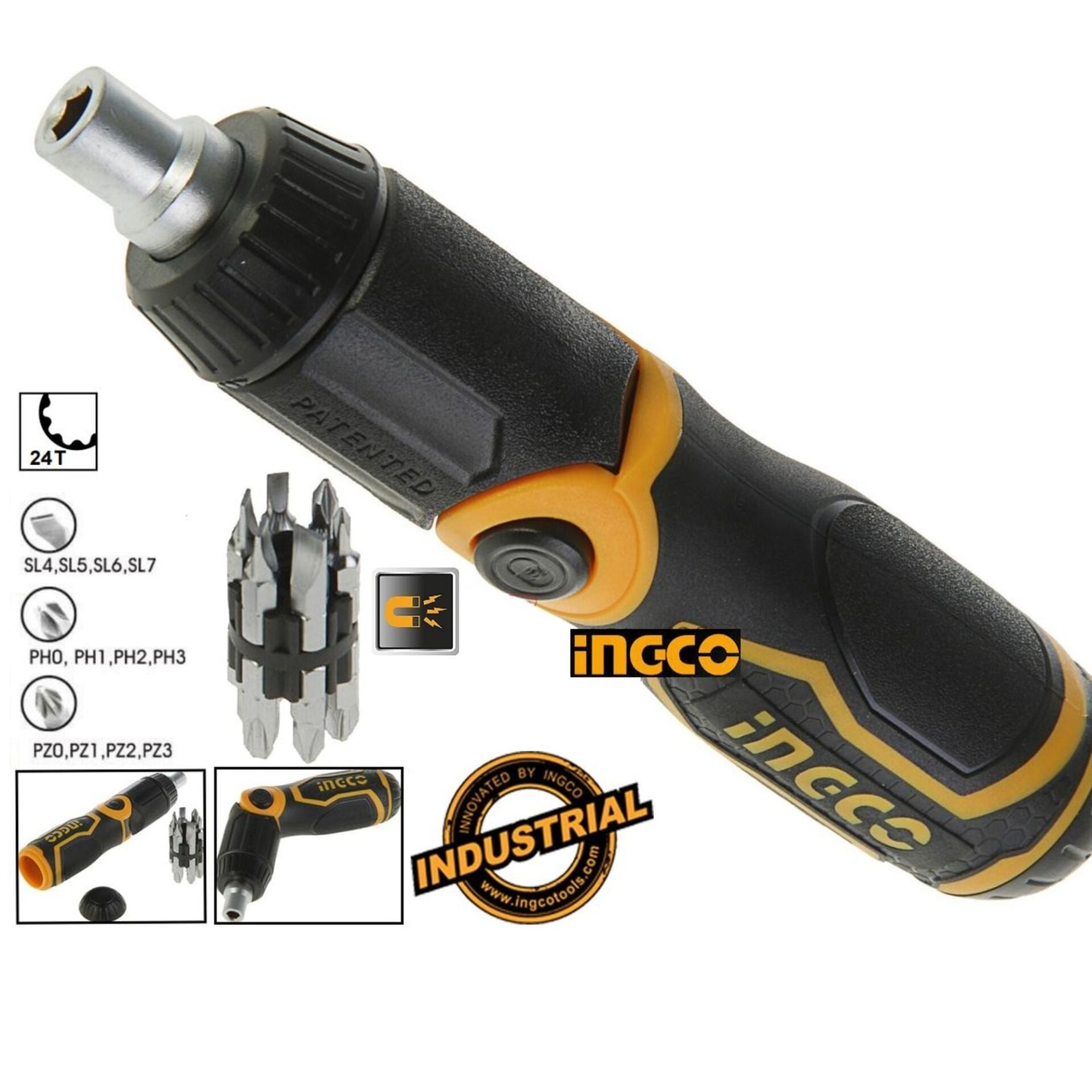 İngco Akısd1208 Tornavida Seti 13 Lü
