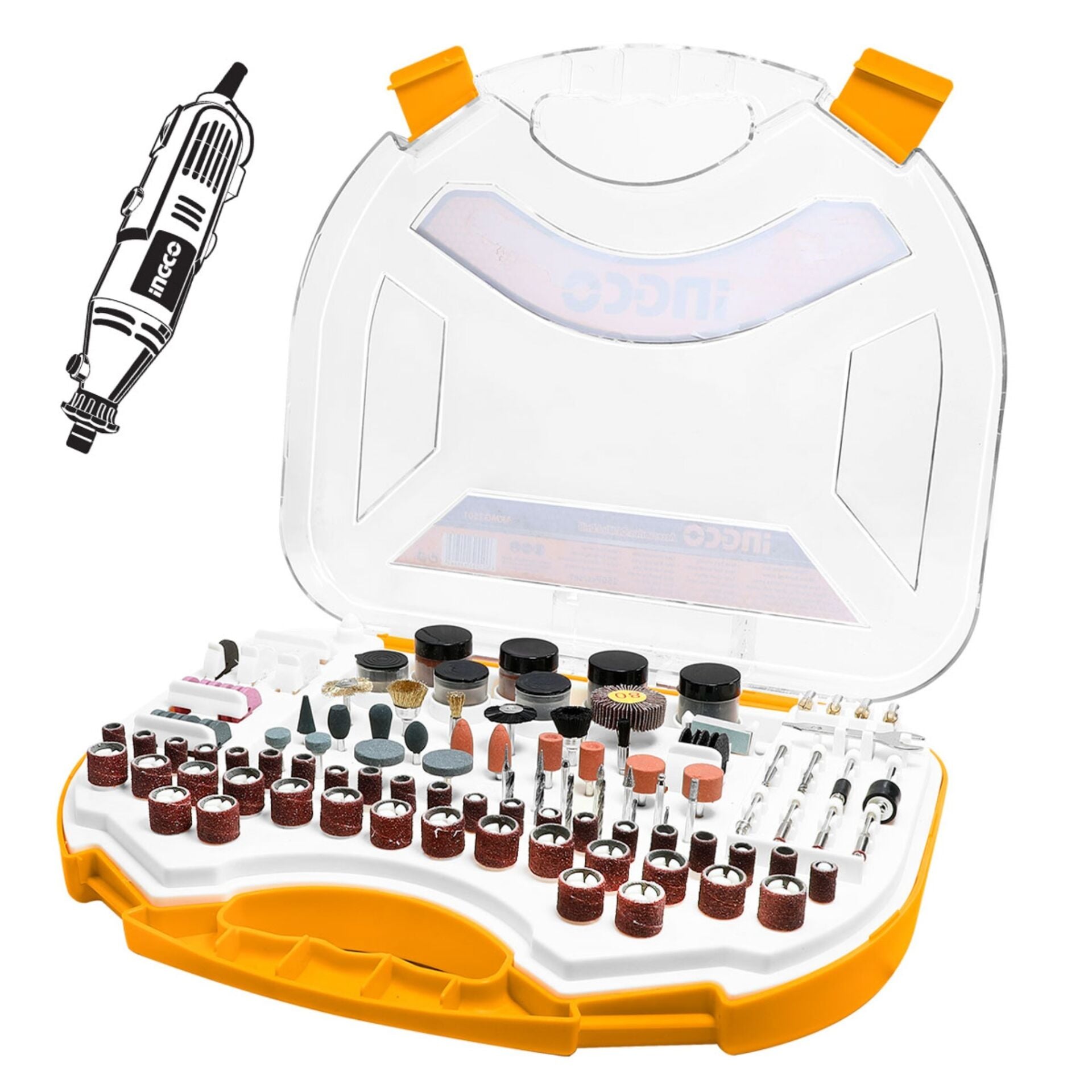 İngco Akmg2501 Mikro Aksesuar Seti 250 Pcs.