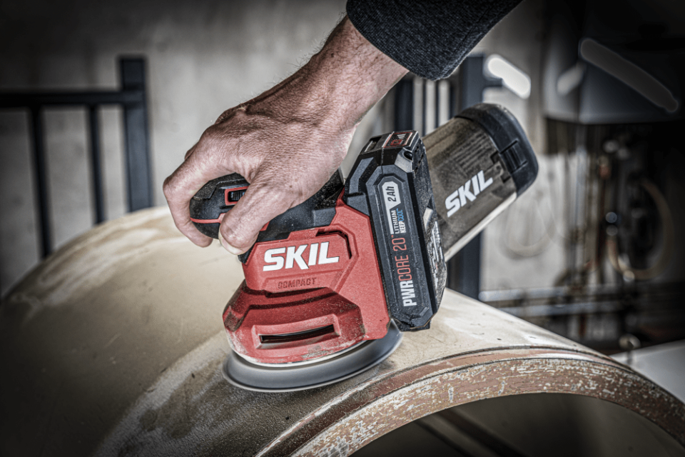 SKIL COMPACT 3751FA AKÜLÜ ORBİTAL ZIMPARALAMA ÇANTALI