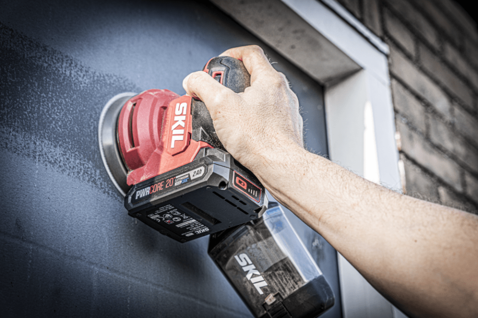 SKIL COMPACT 3751FA AKÜLÜ ORBİTAL ZIMPARALAMA ÇANTALI