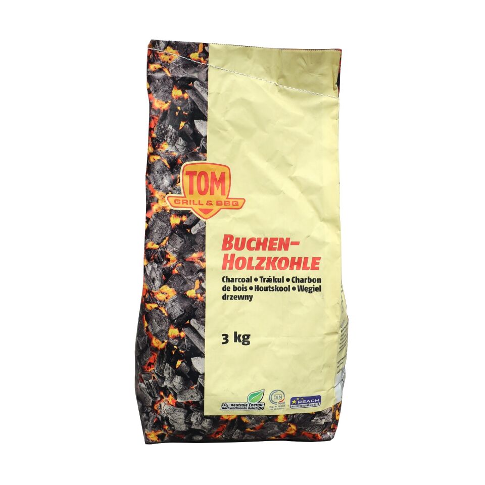 Buchen Mangal Kömürü Briket Sıkma 3 Kg (sarı)