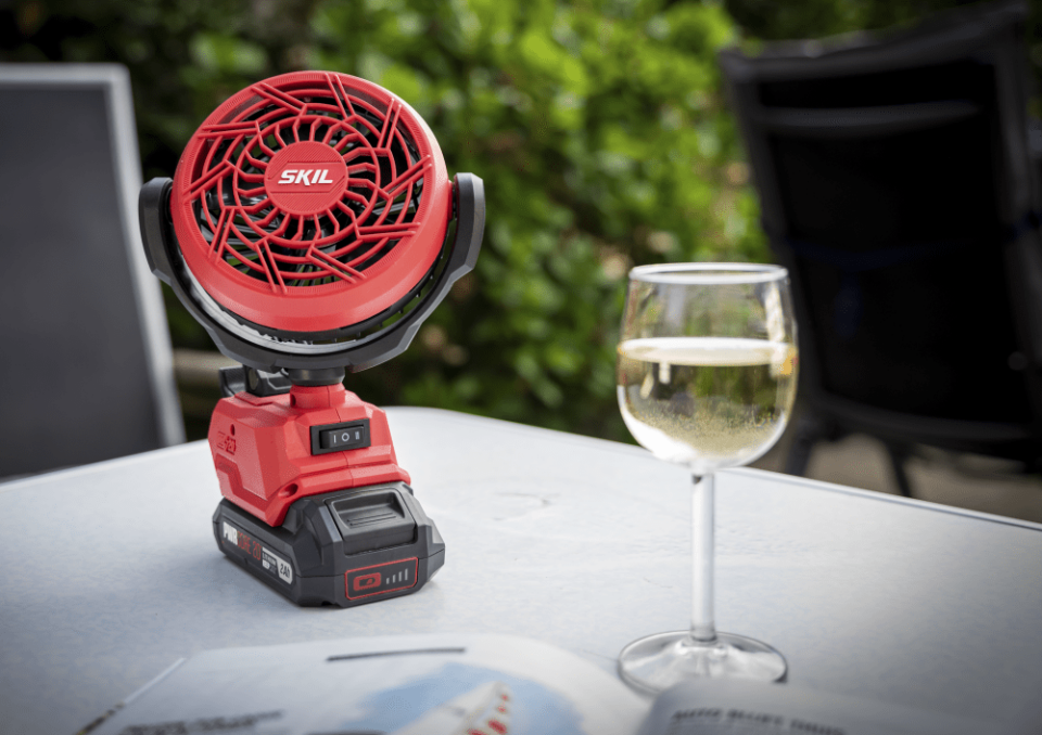 SKIL POWERTOOLS 3163CA AKÜLÜ KLİPSLİ FAN