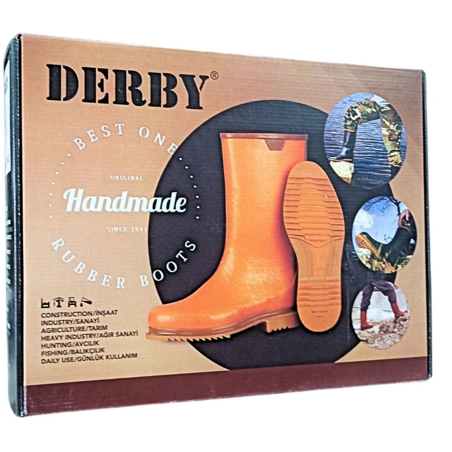 Derby Çizme Kısa No: 43