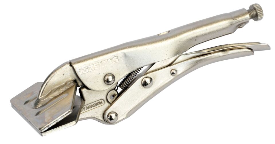 İzeltaş 200mm Kaynakçı Ayarlı Pense ( Düz Ağız ) - 2512110200