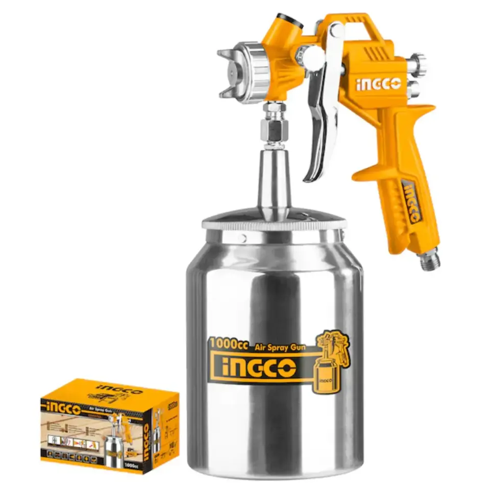 İngco Asg3101 Alttan Depo Boya Tabancası 1.5 Mm