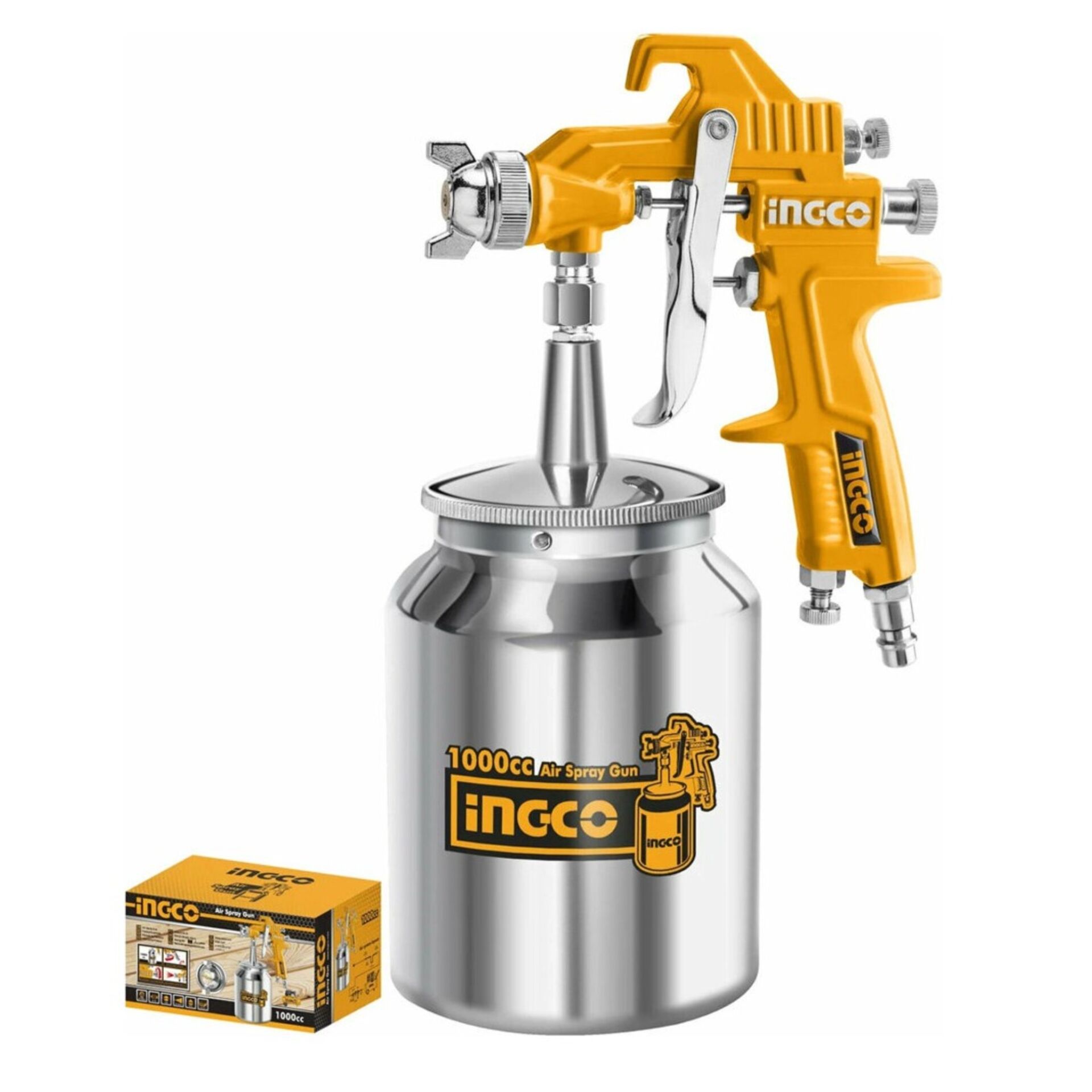 İngco Asg3105 Alttan Depo Boya Tabancası 1.8 Mm