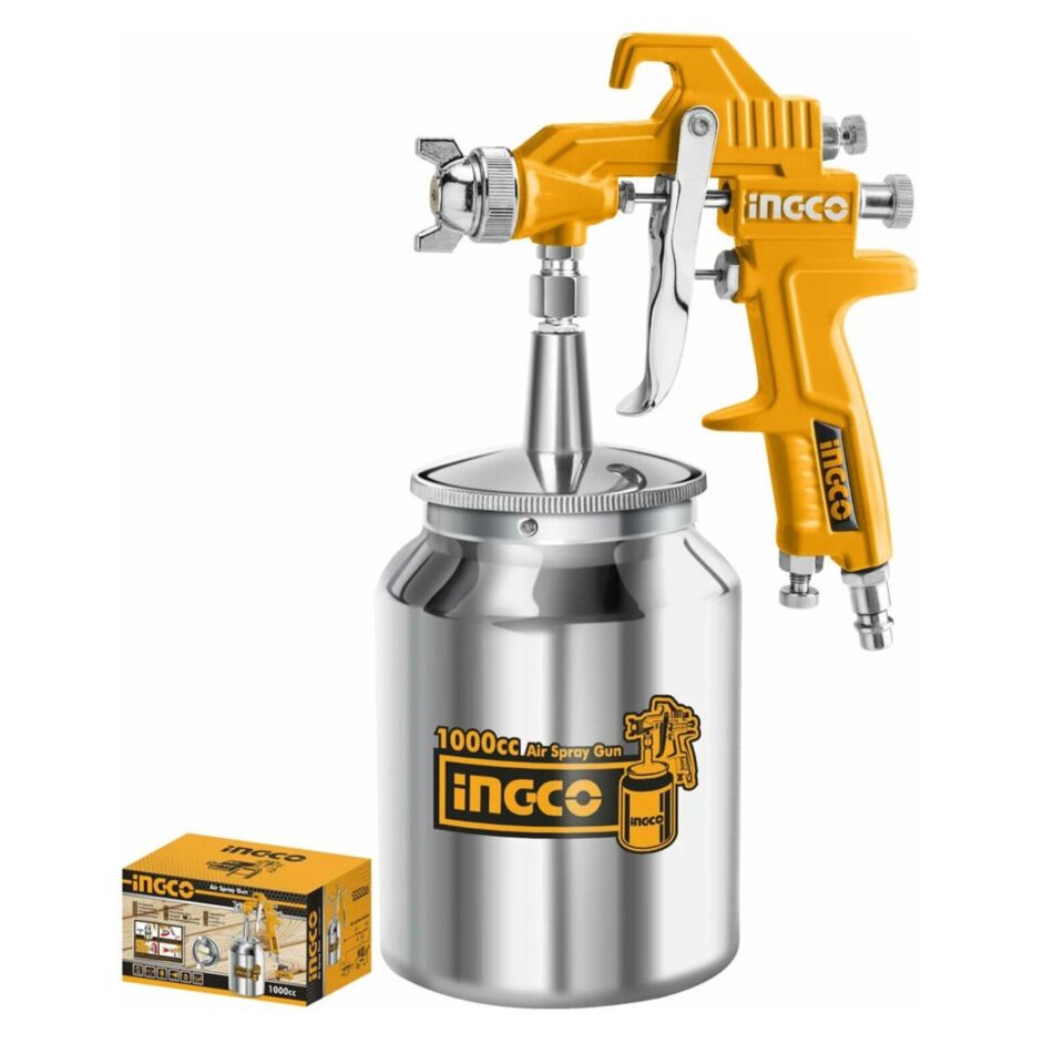 İngco Asg3105 Alttan Depo Boya Tabancası 1.8 Mm