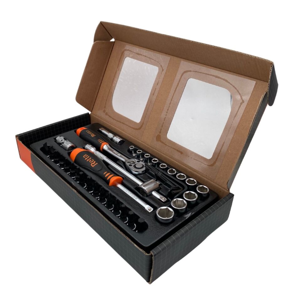 Retta Rlt4002x Altı Köşe Lokma Takımı 40 Lı 1/4