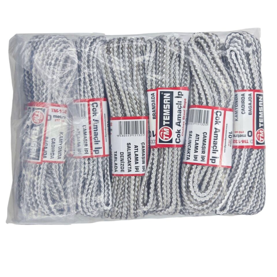 Temsan Çok Amaçlı İp 10 Mt Tm-132