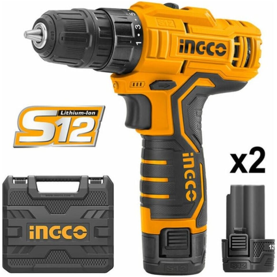 İngco Cdlı1232 E Akülü Vidalama 12v Li-ion