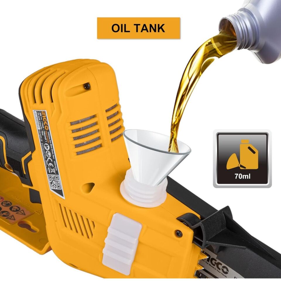 İngco Cgslı20682 Li-ion Akülü Dal Kesme 20v