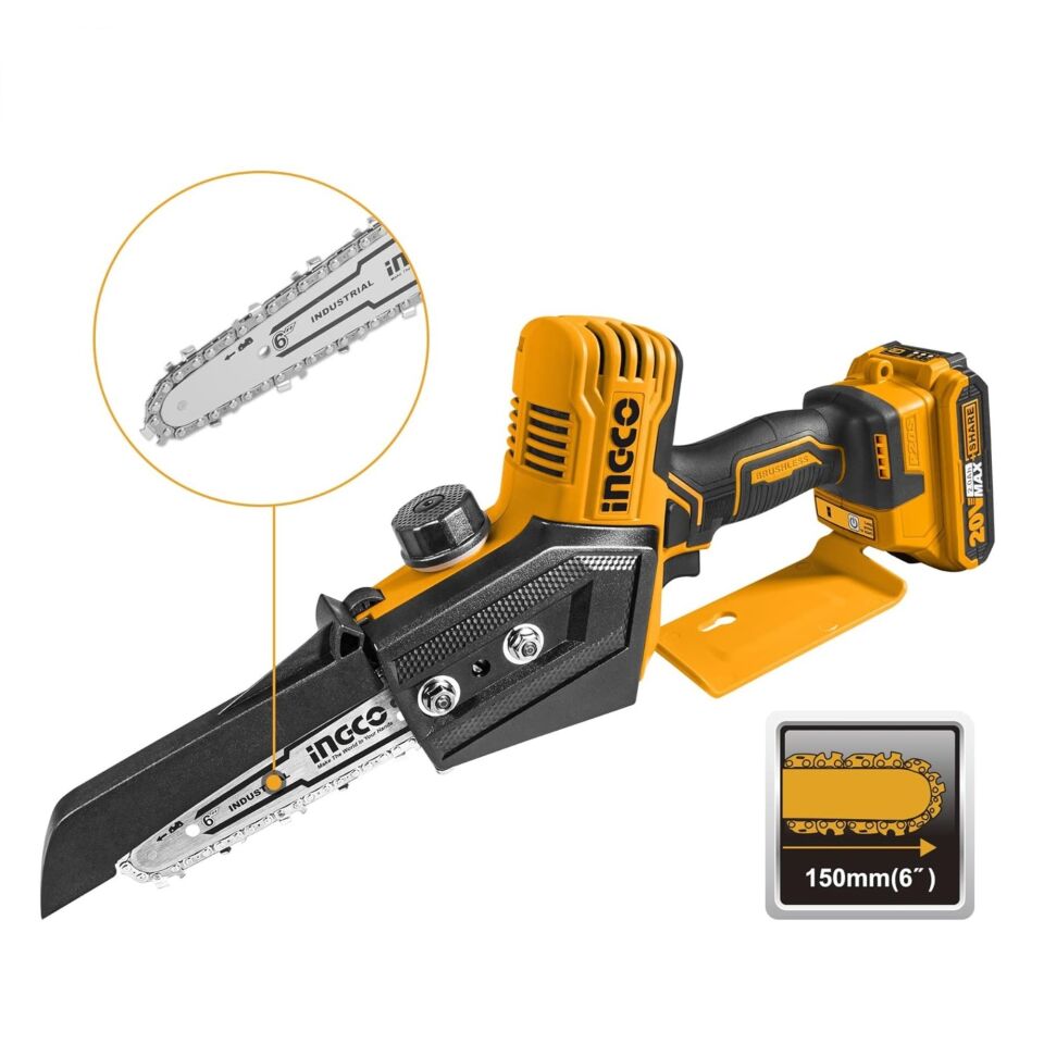 İngco CGSLI20682 Li-ion Akülü Dal Kesme 20V