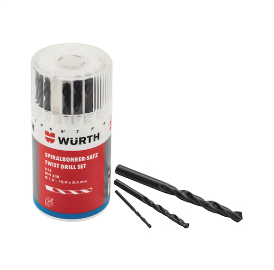 Würth Hss Matkap Ucu Setı Dın338 D1-10 19 Parça 062501