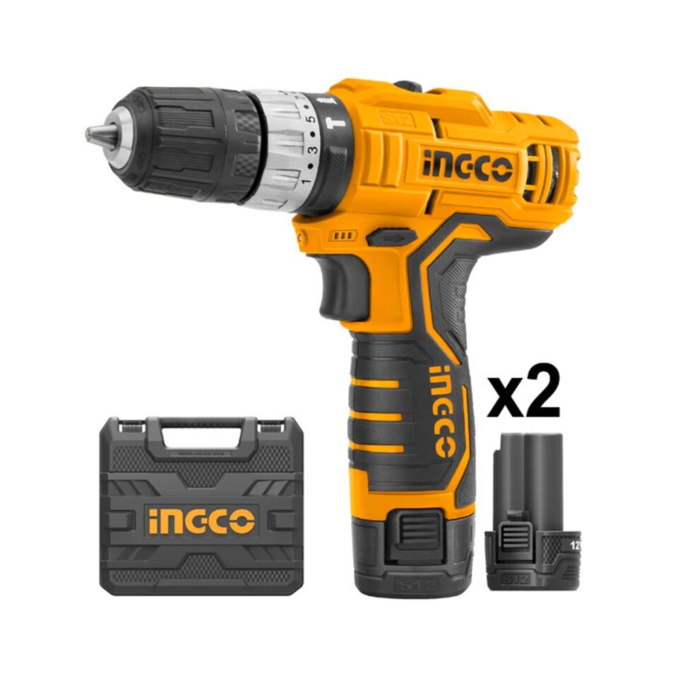 İngco Cıdlı1232e Akülü Vidalama 12v Darbeli