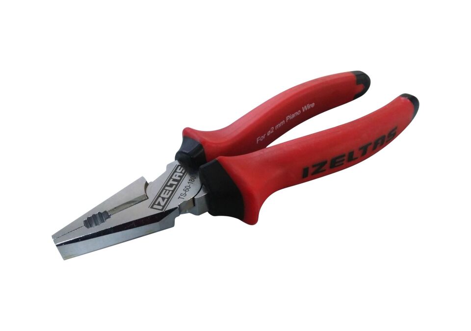 İzeltaş 180 mm Kombine Pense Ağır Tip ( Çelik Tel İçin ) - 3030122180