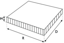 TK10155 Kauçuk Kare Takoz