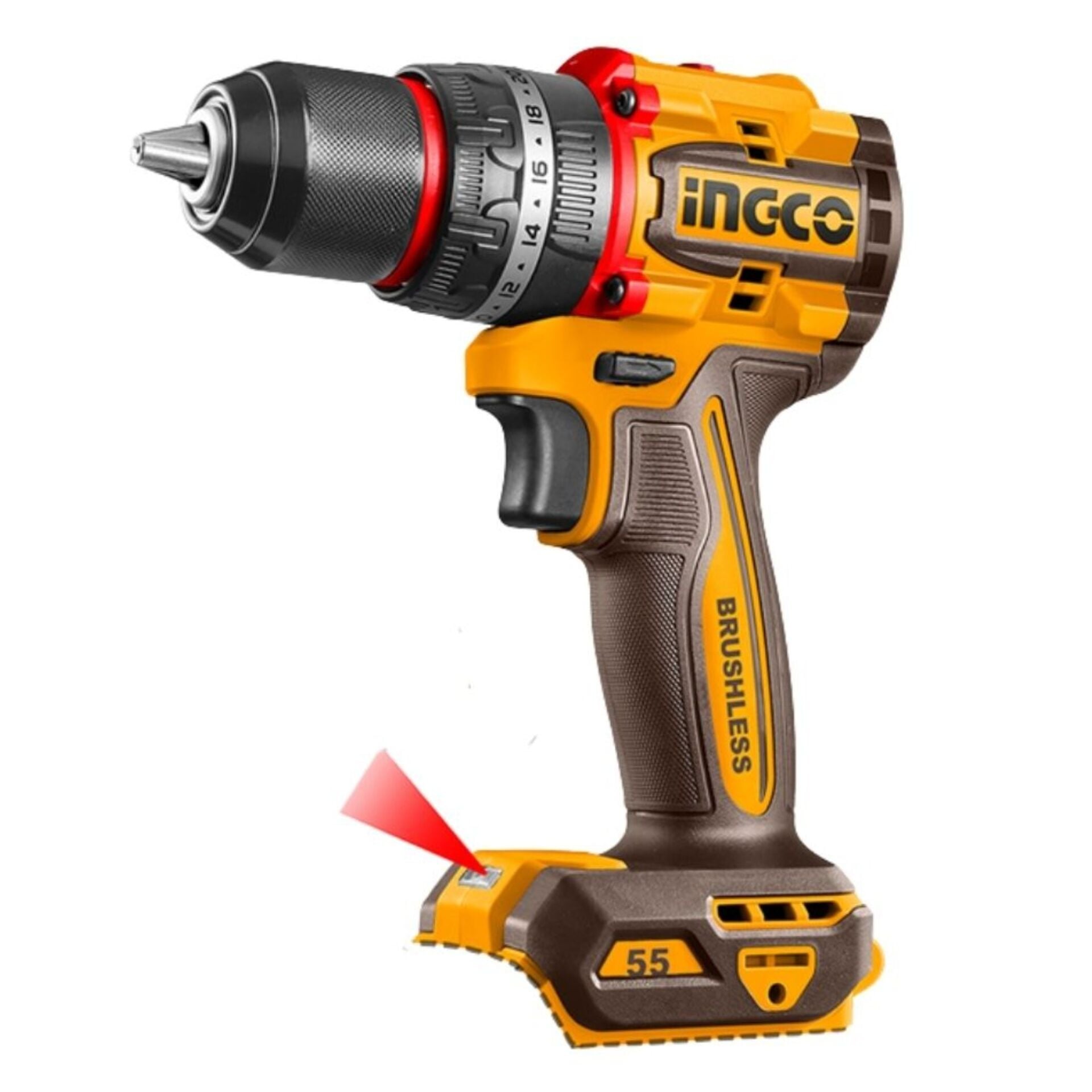 İngco Cıdlı20558e Akülü Darbeli Vidalama 20v