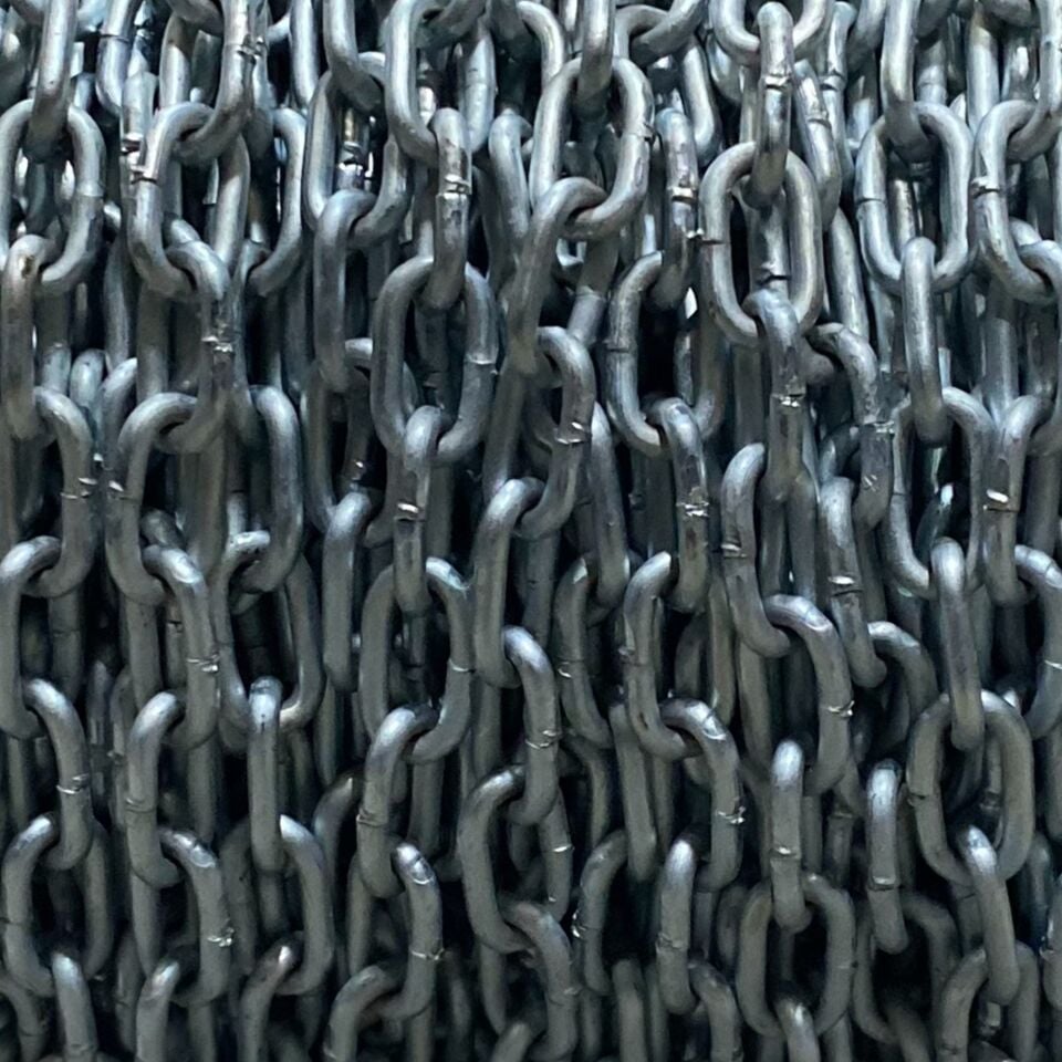 Galveniz Zincir 5 Mm (25 Kg 51 Mt)