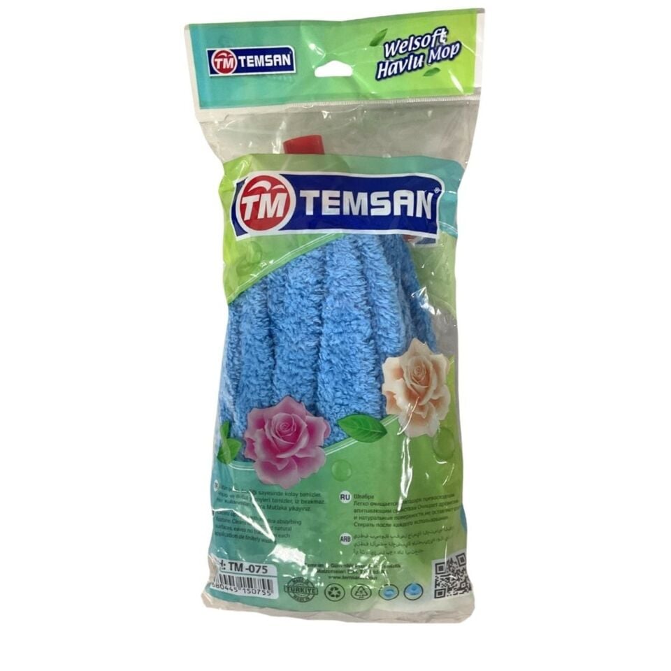 Temsan Temizlik Welsoft Havlu Mop Tm-075