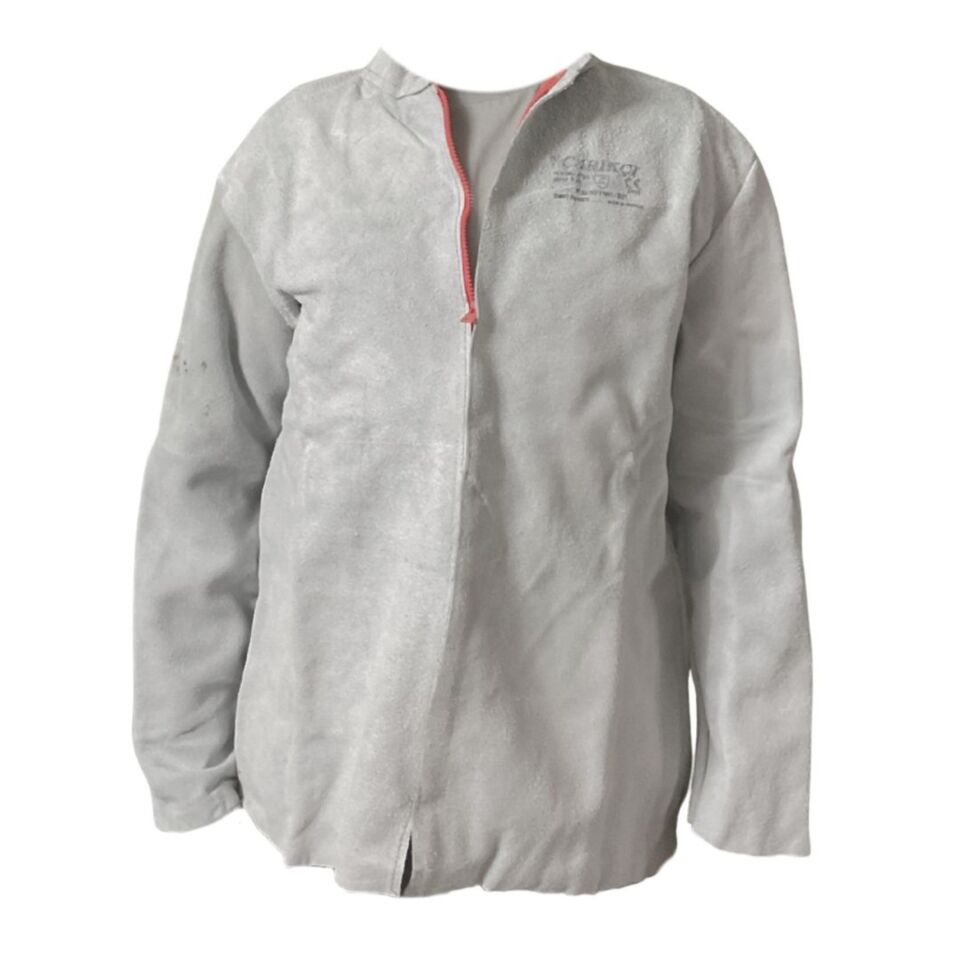 Deri Kaynakçı Ceket