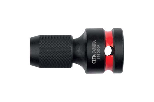 Ceta Form 1/4'' Bits Tutucu Lokma (Darbeli Kullanım) - 1/4'' Bitsler için - BT/8001QR