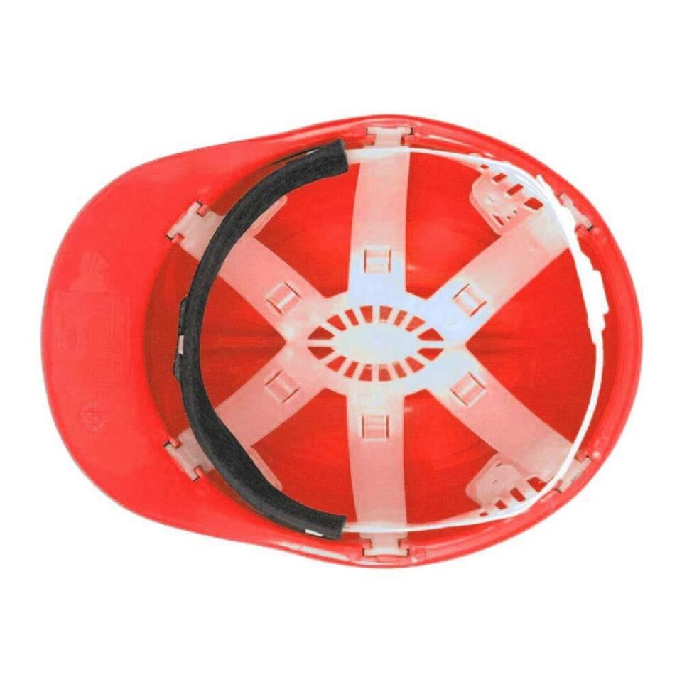 Ter Bantlı Baret Kırmızı