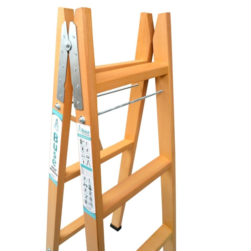 Buse A Tipi Ahşap Merdiven 3 Basamak(110cm) Ag-103