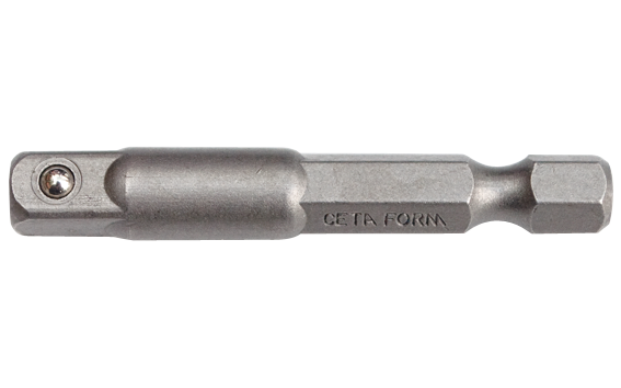 Ceta Form 1/4'' 6 Köşe Lokma Adaptörü (Makine ile Kullanım) E: 1/4'' x 100 mm - BT/7018