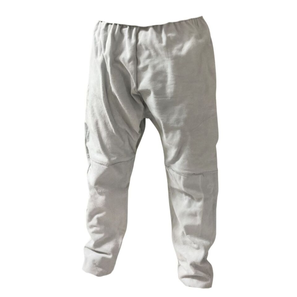 Deri Kaynakçı Pantolon