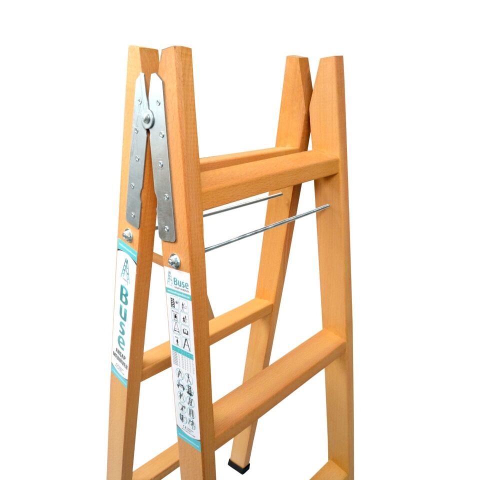 Buse A Tipi Ahşap Merdiven 5 Basamak(170cm) Ag-105