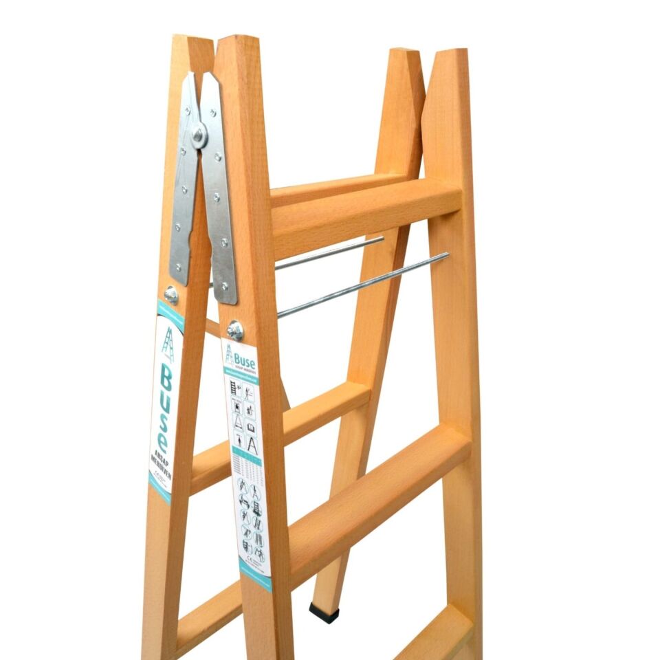 Buse A Tipi Ahşap Merdiven 6 Basamak(200cm) Ag-106