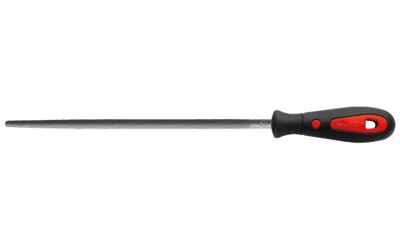 Ceta Form Yuvarlak Eğe (Kalın Diş) 10'' - 250 mm (Ergonomik Saplı) - J57-110H